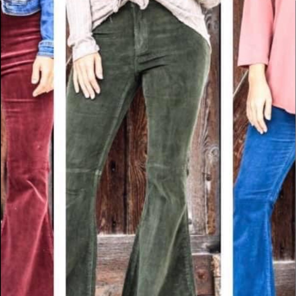 L&B Olive Corduroy Jeans